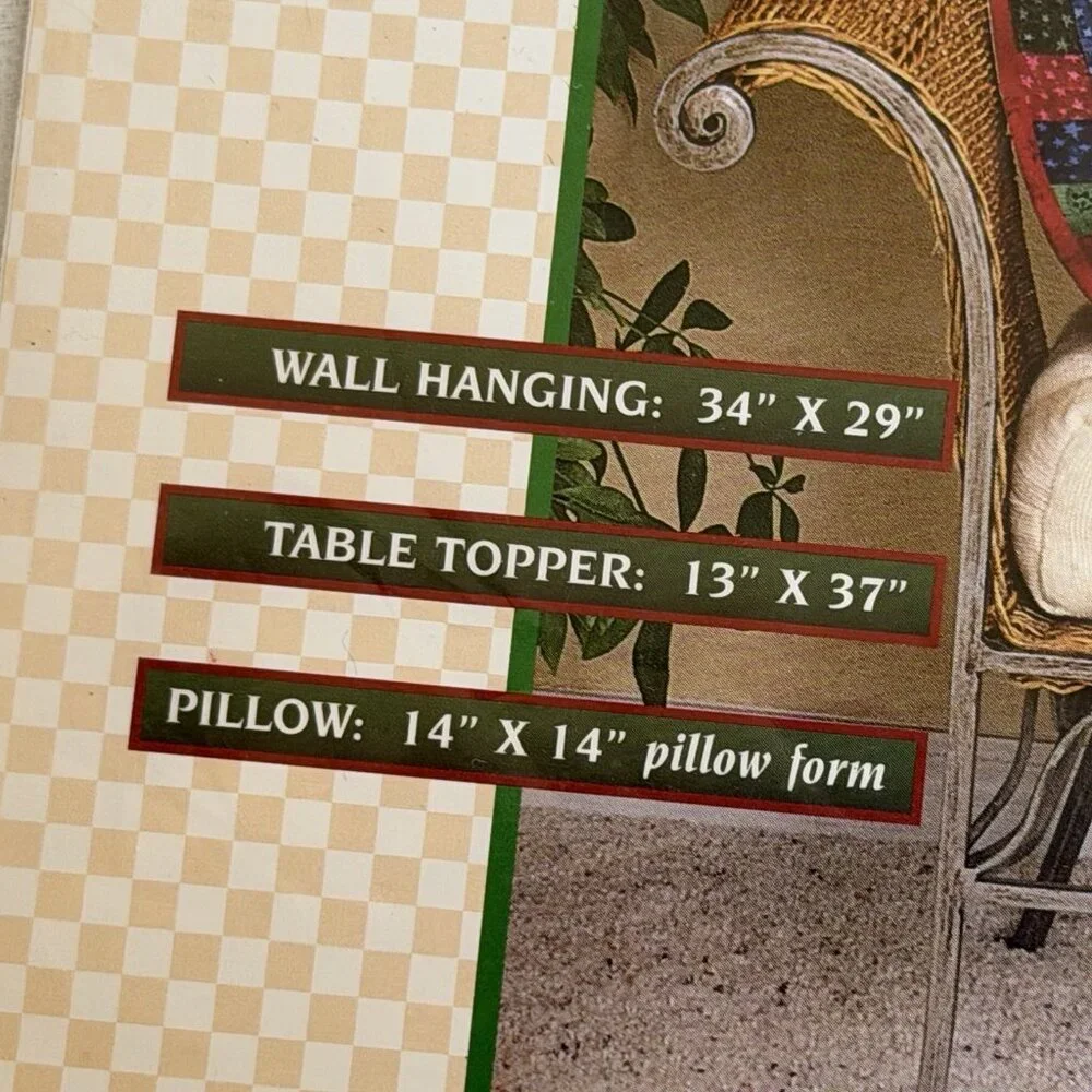 Jeri Kelly The Skating Santa‎ Collection Quilt Pattern Pillow Wall Hanging 2002